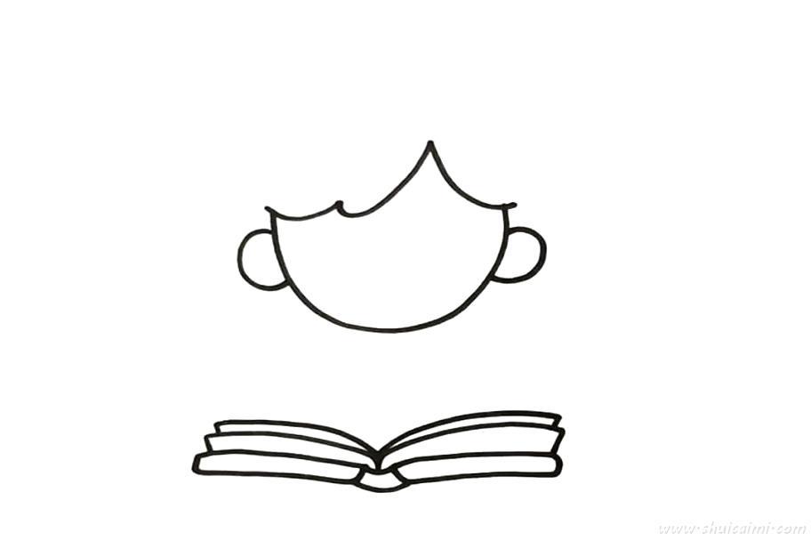 示意举手的老师怎么画 示意举手老师简笔画漂亮卡通