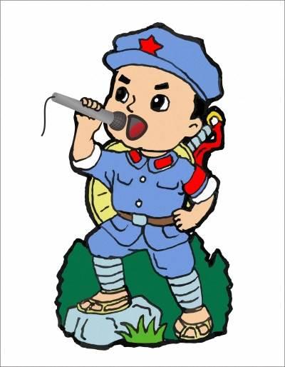 红军战士简笔画 红军战士简笔画图片