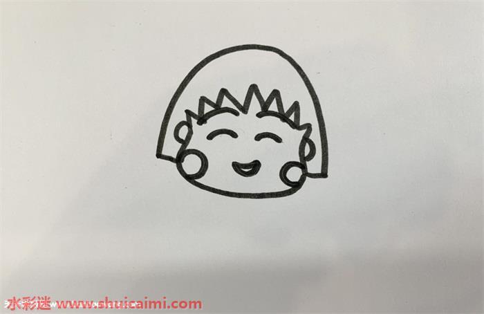 简单又漂亮的动漫女孩简笔画教程