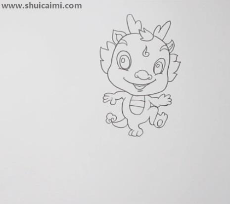 龙简笔画怎么画 龙简笔画图片大全