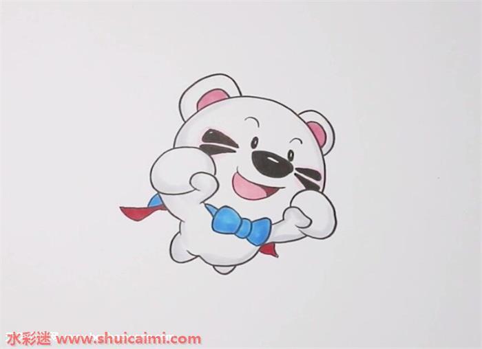 超级小熊布迷怎么画 超级小熊布迷简笔画画法