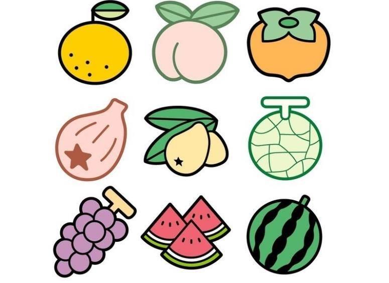 简笔画水果 简笔画水果彩色