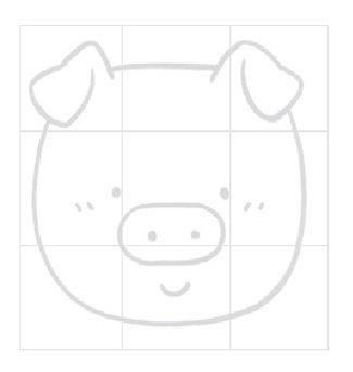 猪头简笔画 猪头简笔画图片大全可爱
