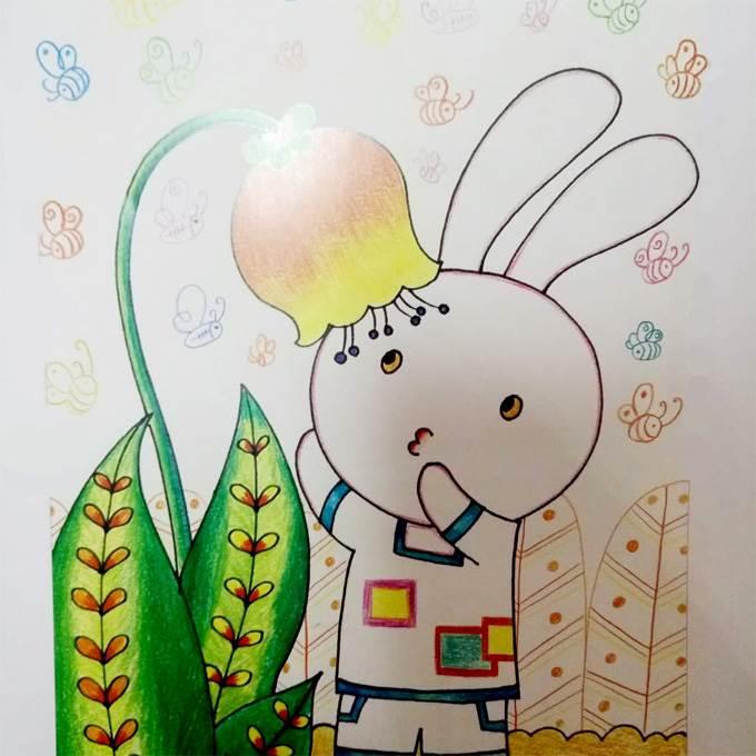 兔子迎新年简笔画怎么画 过年兔子简笔画