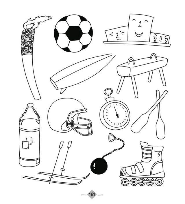 静物简笔画 静物简笔画组合