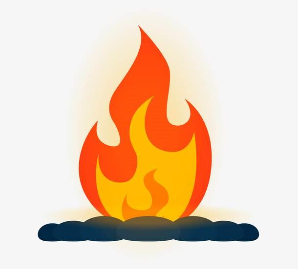 火简笔画 火柴人简笔画