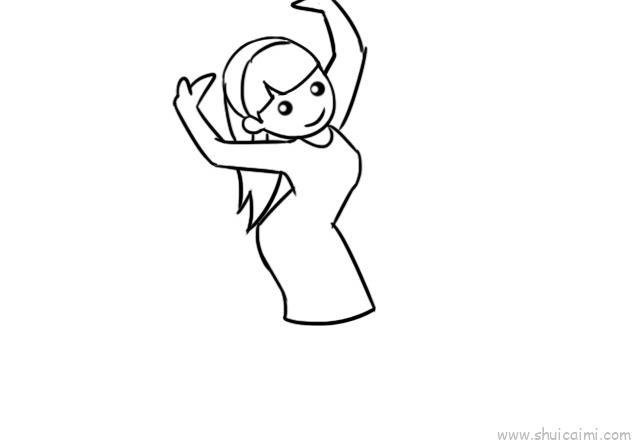 佤族服饰儿童画怎么画 佤族服饰简笔画好看