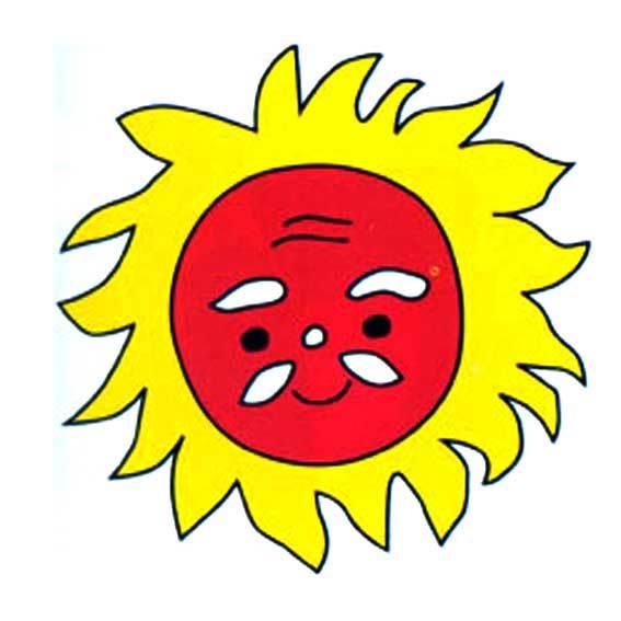 太阳图片简笔画 太阳图片简笔画彩色