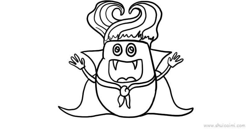 小恶魔儿童画怎么画 小恶魔简笔画画法