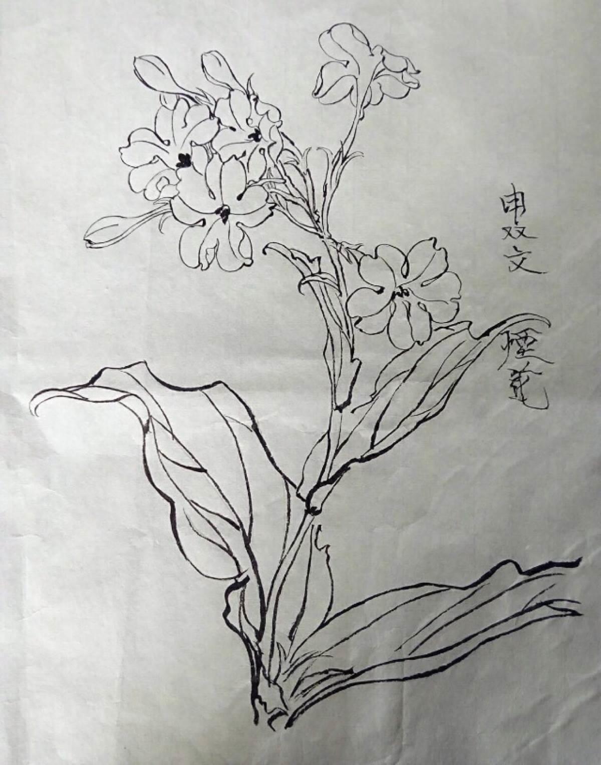 国画简笔画图片大全 国画简笔画图片大全简单