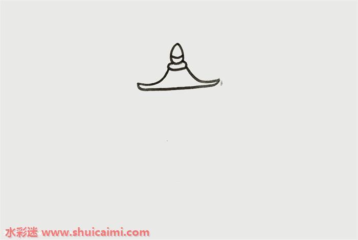 塔怎么画 塔简笔画简单好看带颜色