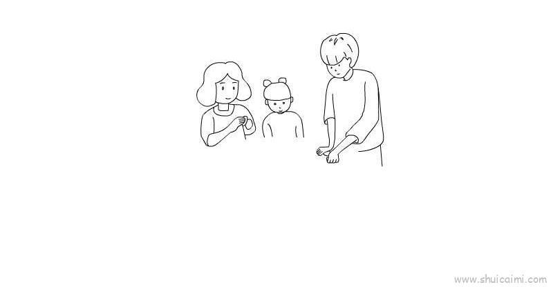 春节包饺子儿童画怎么画 春节包饺子简笔画简单又好看