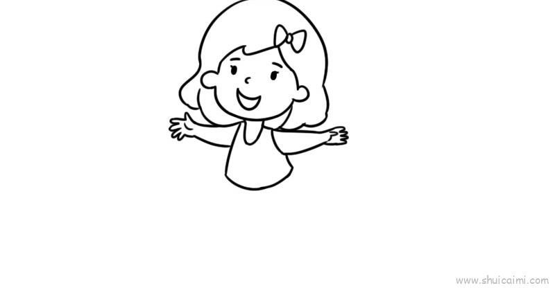 跳舞儿童画怎么画 跳舞简笔画好看