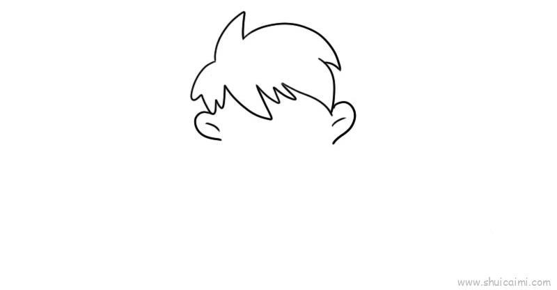 心累儿童画怎么画 表达心累简笔画好看