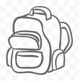 书包的简笔画 怎么画书包的简笔画