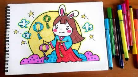 画一只过年的兔子怎么画 过年的小兔子怎么画