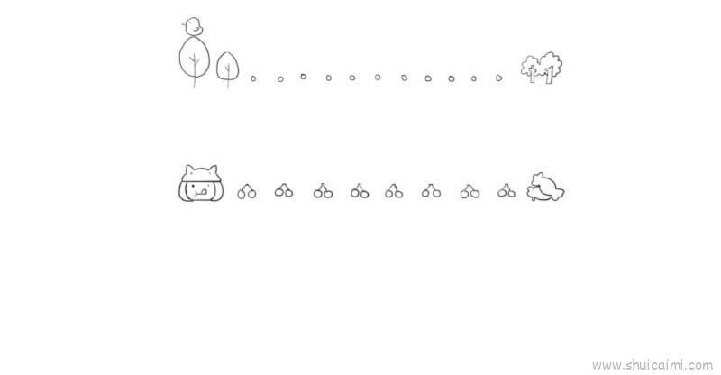 手账花边儿童画怎么画 手账花边简笔画步骤