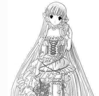 美人简笔画图片大全 美人简笔画图片大全大图