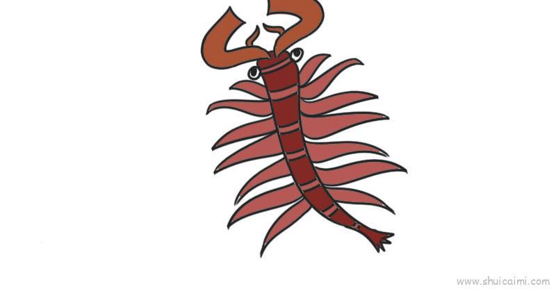 丰年虾儿童画怎么画 丰年虾简笔画简单