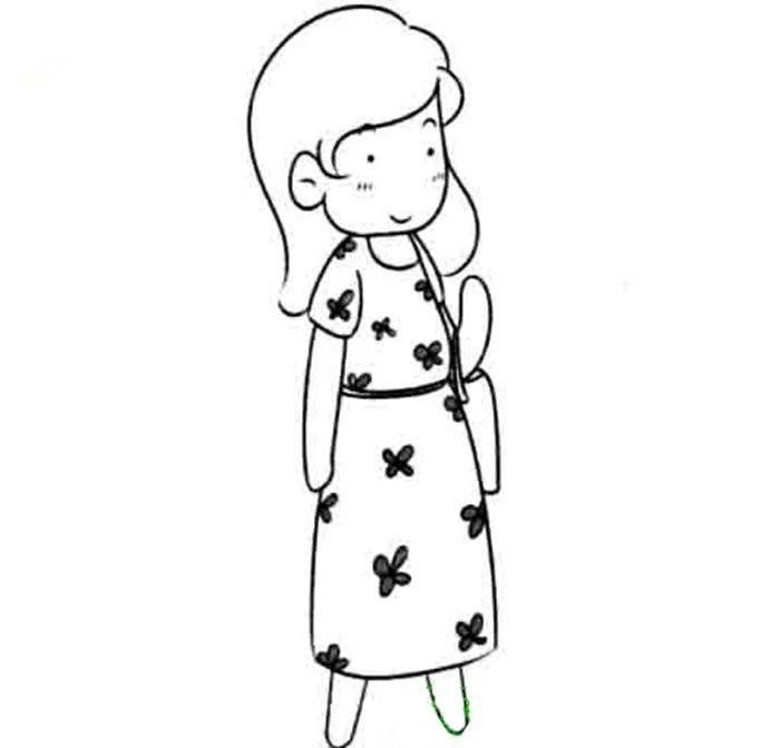 妈妈的简笔画 妈妈的简笔画图片大全