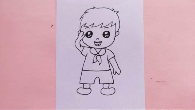 学生简笔画图片大全 学生简笔画图片大全大图可爱