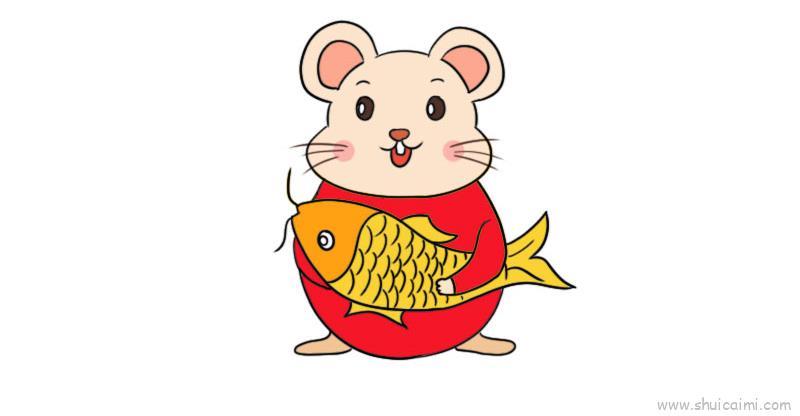 老鼠图儿童画怎么画 老鼠图简笔画简单