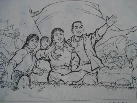 红色革命简笔画 红色革命简笔画图片