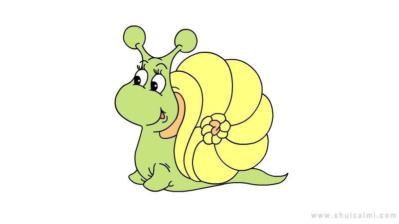 蜗牛简笔画怎么画 蜗牛简笔画画法