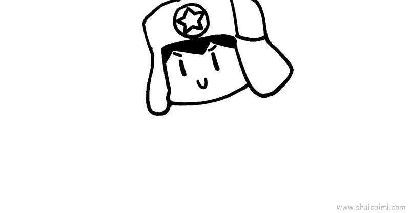 雷锋日儿童画怎么画 雷锋日简笔画简单