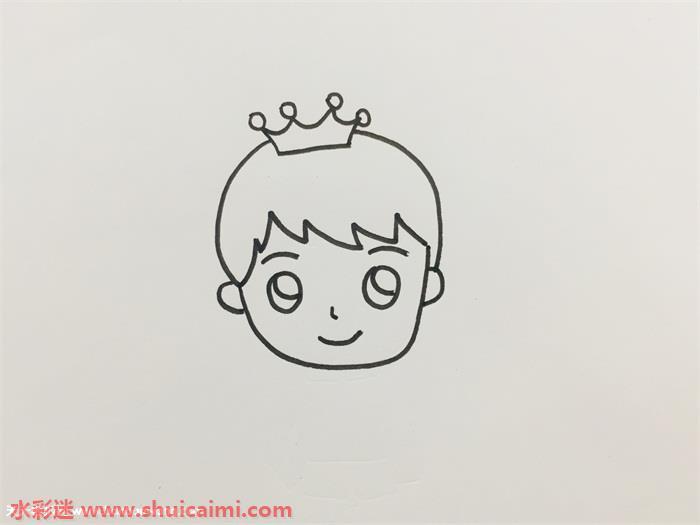 王子怎么画 王子简笔画彩色