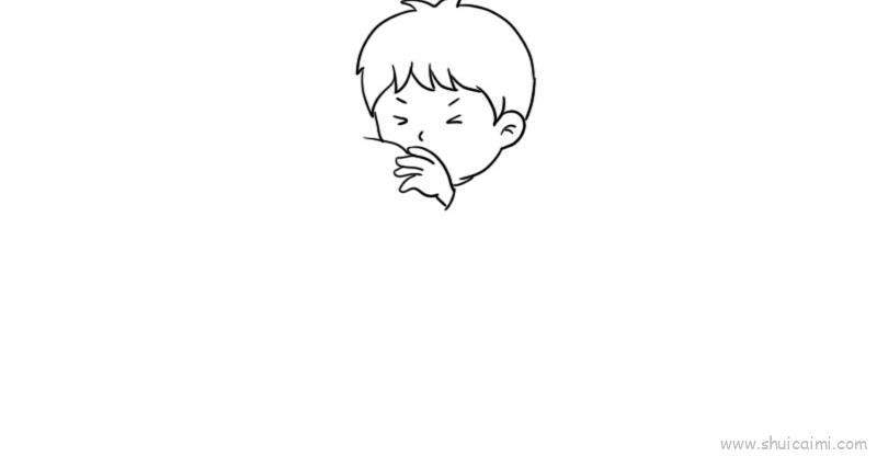 新型肺炎儿童画怎么画 新型肺炎简笔画简单又好看