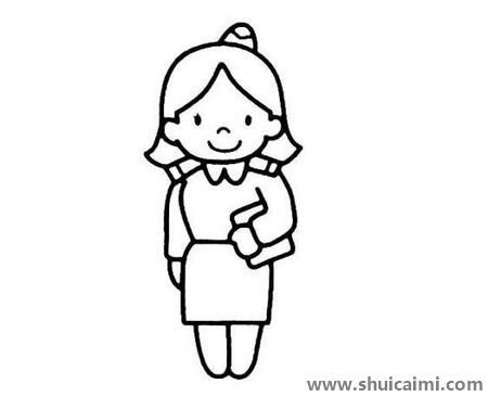 教师儿童简笔画