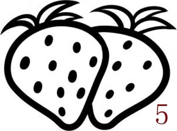 水果蔬菜简笔画图片大全 水果蔬菜简笔画图片大全大图彩色