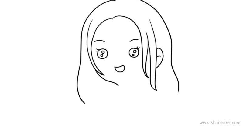 脸儿童画怎么画 脸简笔画画法