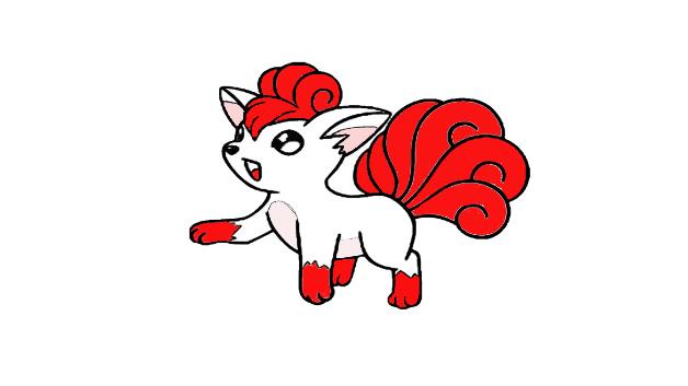 九尾狐简笔画怎么画 九尾狐简笔画图片