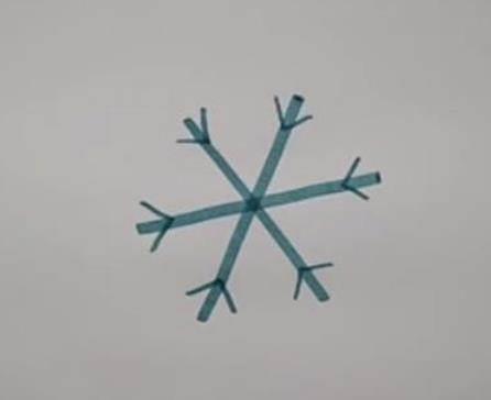 雪花的简笔画 雪花的简笔画简单