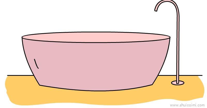 水槽儿童画怎么画 水槽简笔画图片