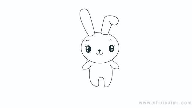 兔子简笔画怎么画 兔子简笔画顺序