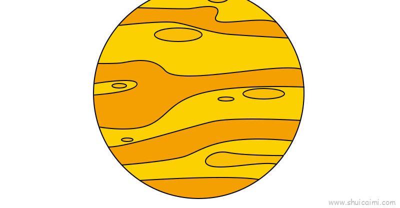 星球儿童画怎么画 星球简笔画画法