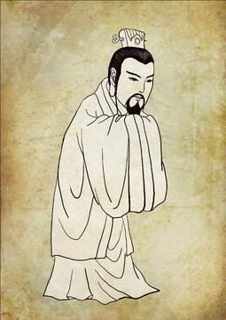 刘备简笔画 刘备简笔画彩色