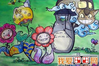 《龙猫》简笔画怎么画 《龙猫》简笔画好看