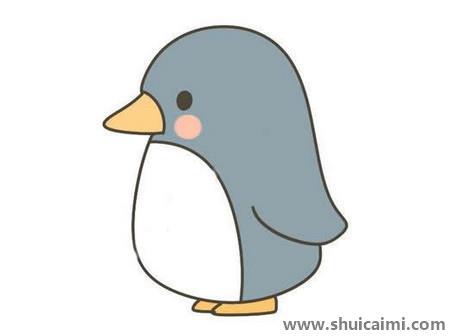 小企鹅可爱儿童简笔画图片大全