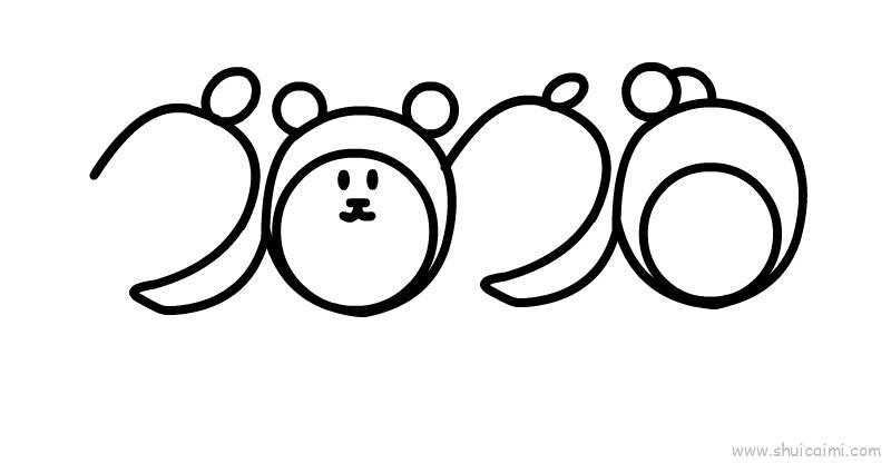 数字画动物儿童画怎么画 数字画动物简笔画图片大全