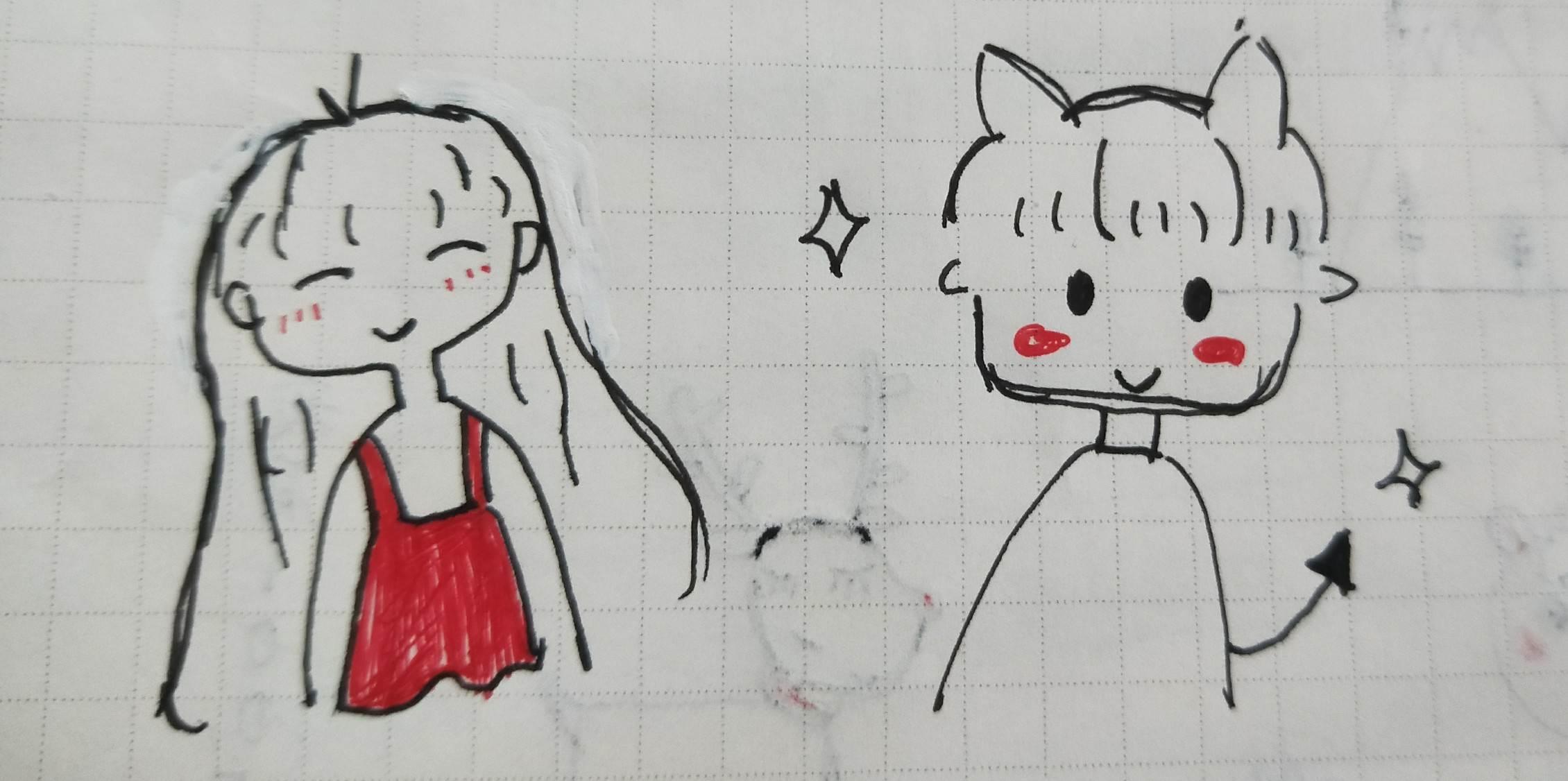 男孩女孩简笔画 男孩女孩简笔画图片