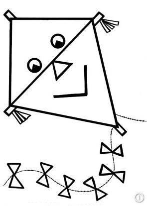 风筝简笔画 风筝简笔画简单又漂亮