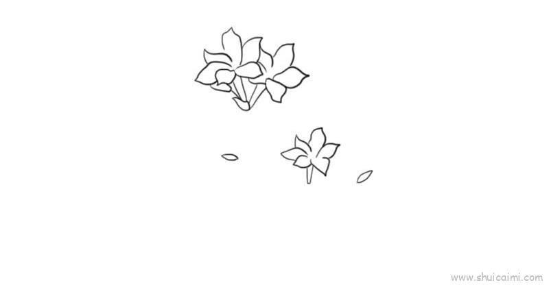 花朵和蝴蝶儿童画怎么画 花朵和蝴蝶简笔画简单