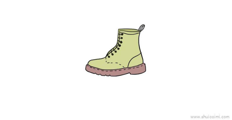 鞋子儿童画怎么画 鞋子简笔画简单