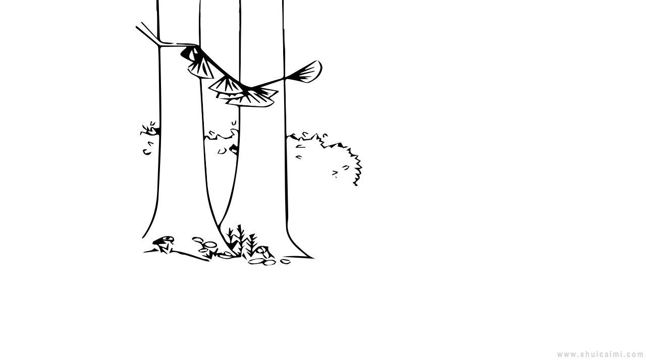 树丛简笔画怎么画 树丛简笔画步骤