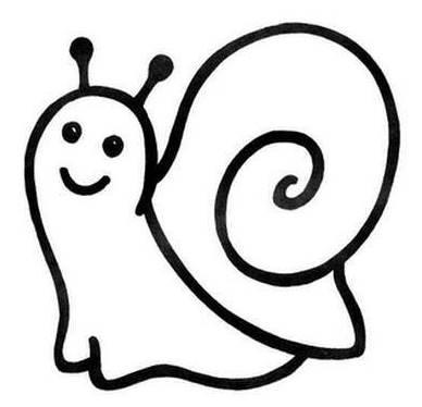 小蜗牛简笔画图片大全 小蜗牛简笔画图片大全彩色