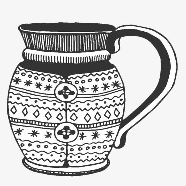 陶瓷简笔画 景德镇陶瓷简笔画